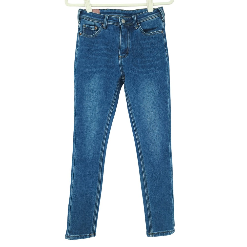 Acne Studios Skinny Denim Jeans Women 26 / 27 Blue Bla Konst Lined Designer READ